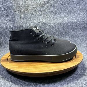 NOBULL Mid Canvas Trainer Womens Shoes Size 8.5 Black Sneakers